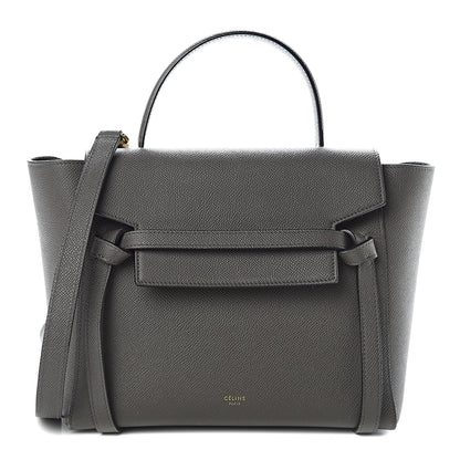 Celine Baby Grained Calfskin Micro Belt Bag Grey 1 of 9