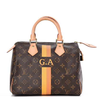 Louis Vuitton Monogram My LV Heritage Speedy 25 Yellow Moutarde 1 of 7