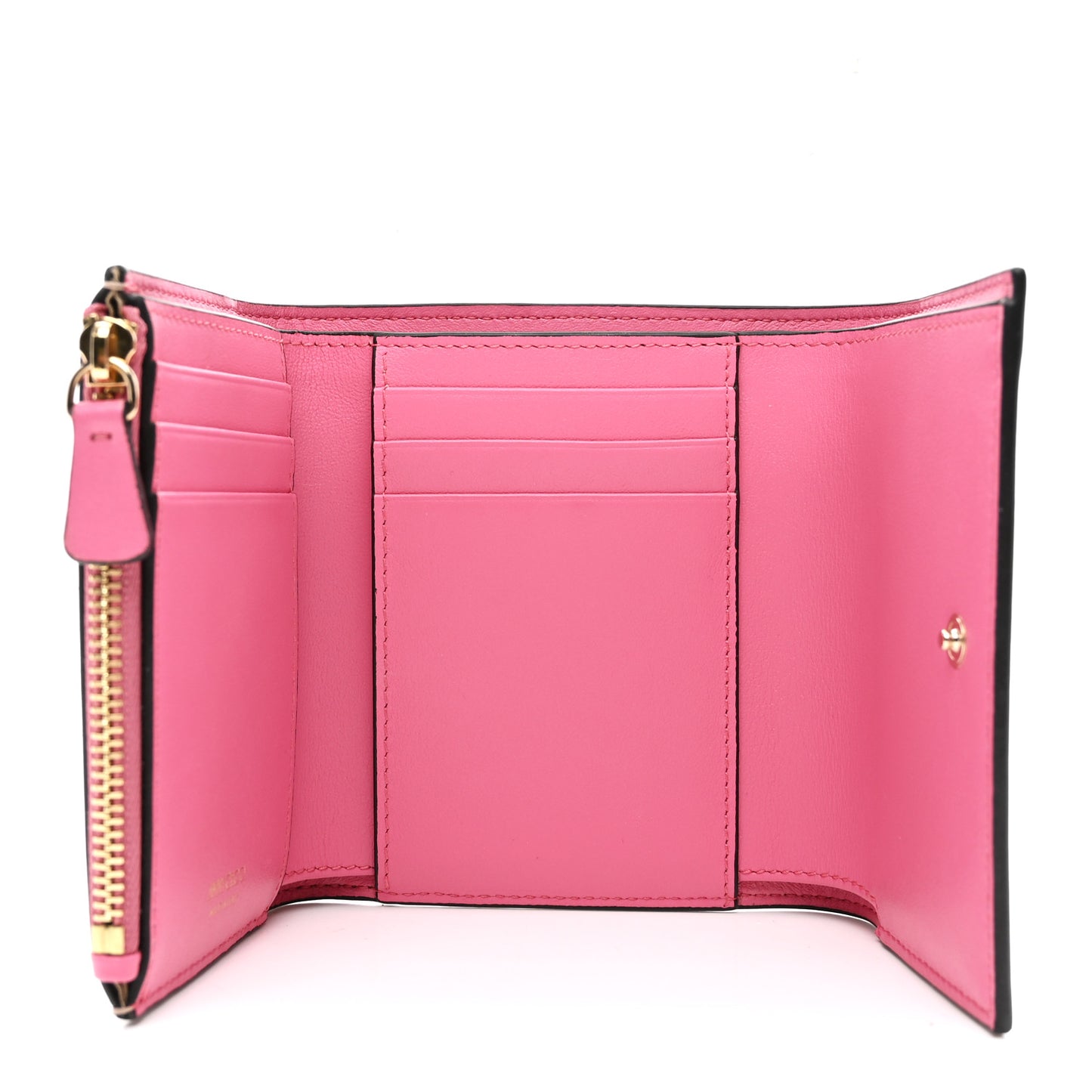 Calfskin Marinda Wallet Beige