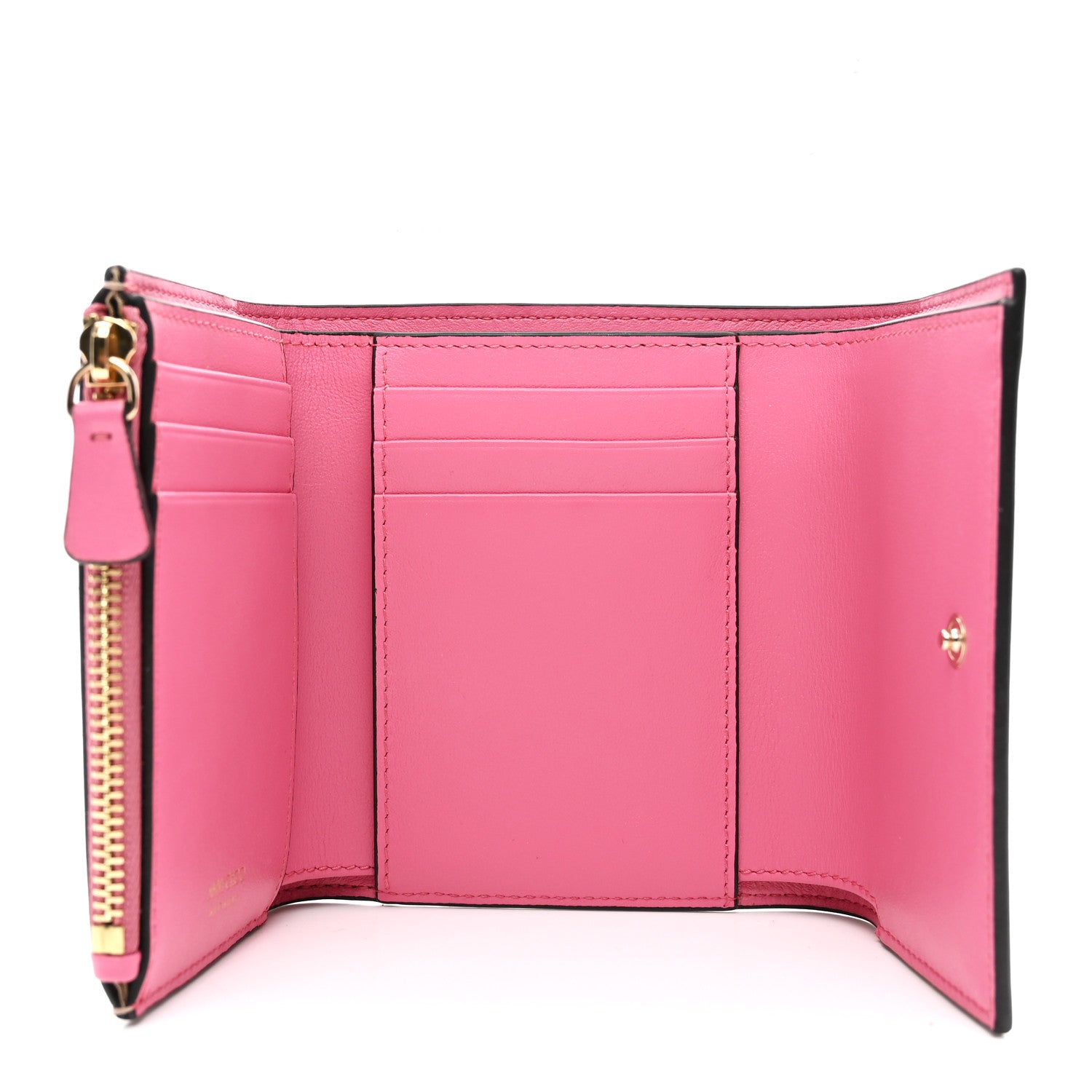 Jimmy Choo Calfskin Marinda Wallet Beige 5 of 6