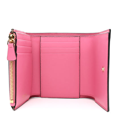 Jimmy Choo Calfskin Marinda Wallet Beige 5 of 6