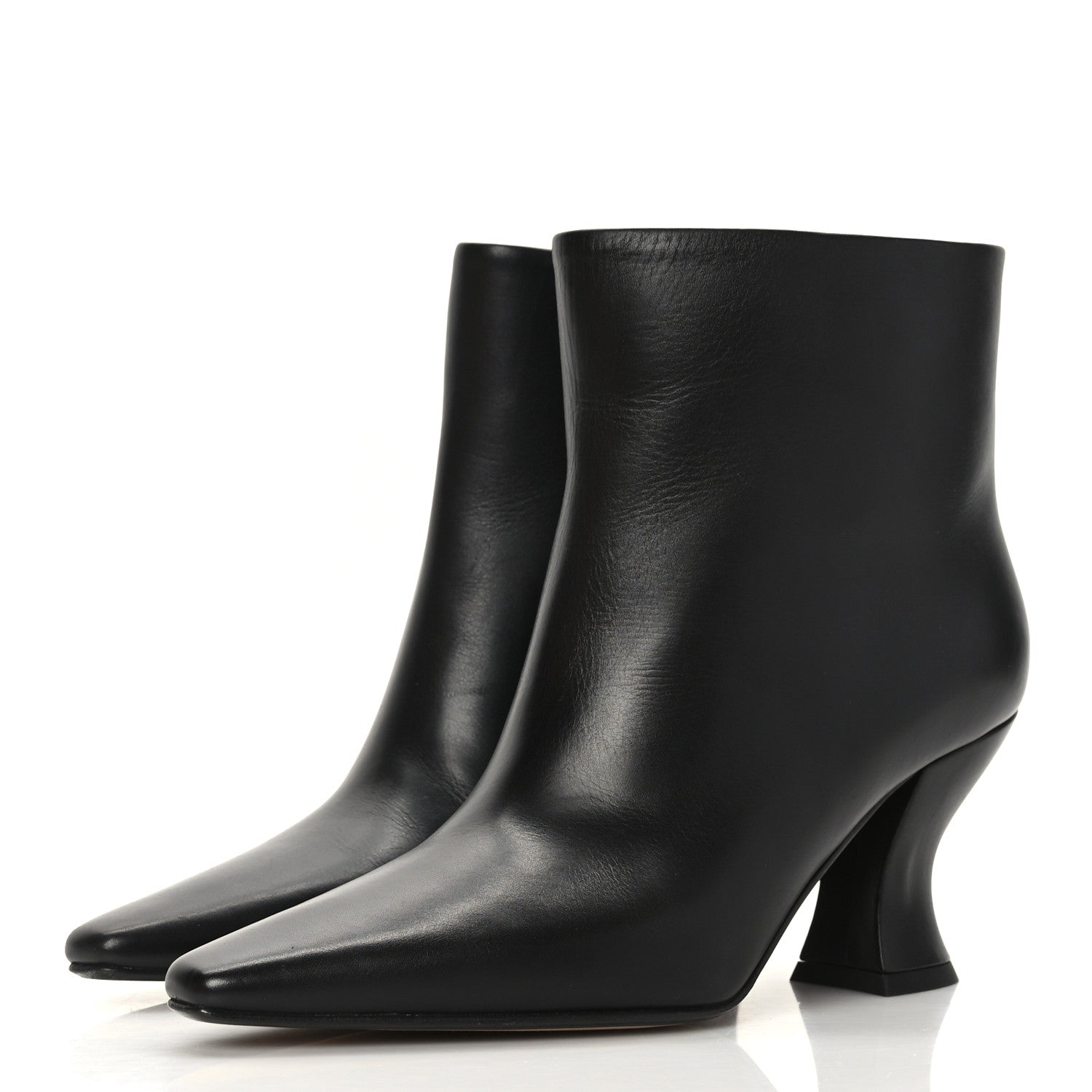 Bottega Veneta Calfskin Cloud Ankle Boots 35.5 Black 3 of 7