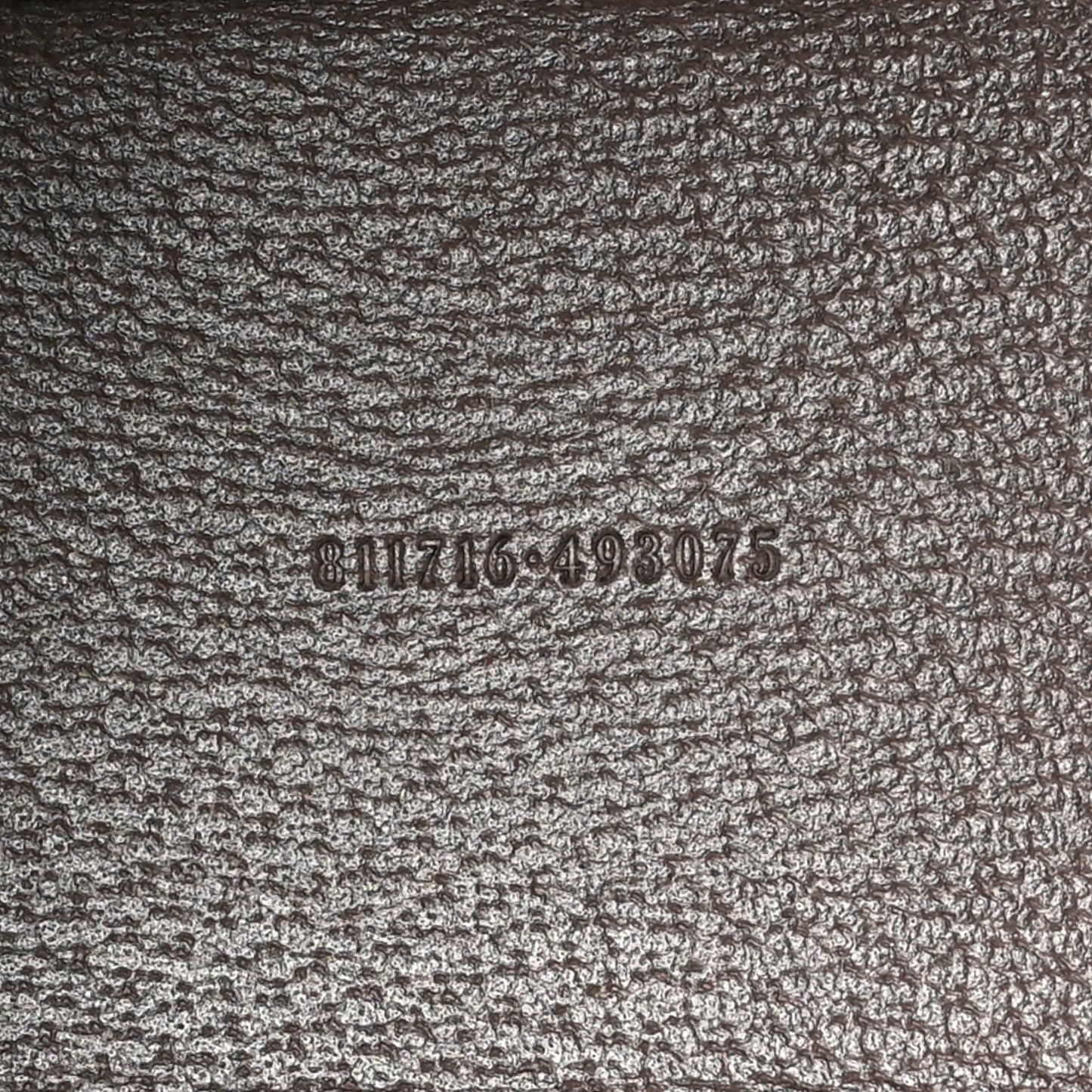 GG Supreme Monogram Textured Dollar Calfskin Mini Ophidia Shoulder Tote Bag Beige Ebony New Acero