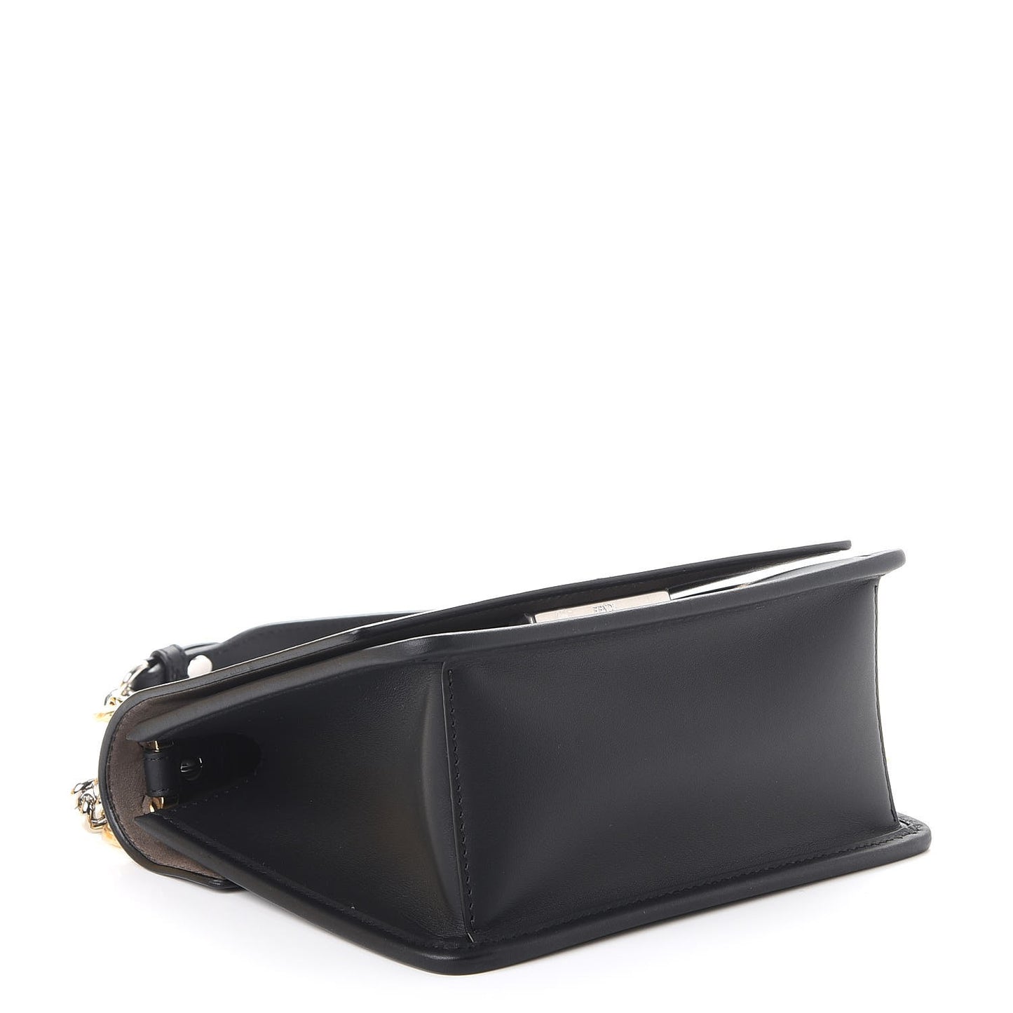 Vitello Century Opaco F is Fendi Small Kan I Shoulder Bag Black