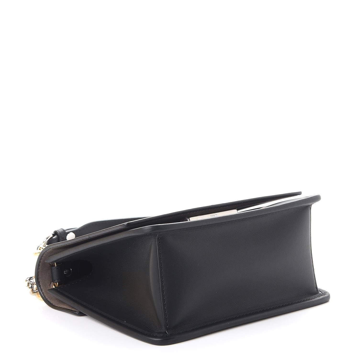 Fendi Vitello Century Opaco F is Fendi Small Kan I Shoulder Bag Black 5 of 9