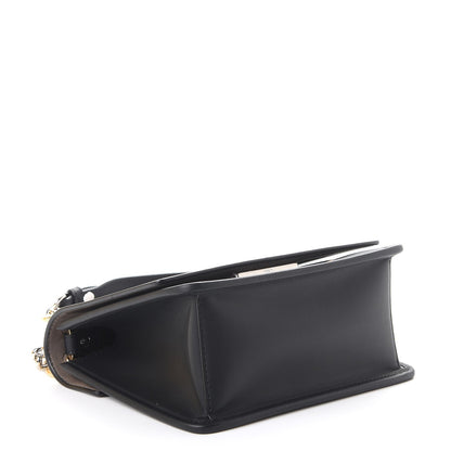 Fendi Vitello Century Opaco F is Fendi Small Kan I Shoulder Bag Black 5 of 9