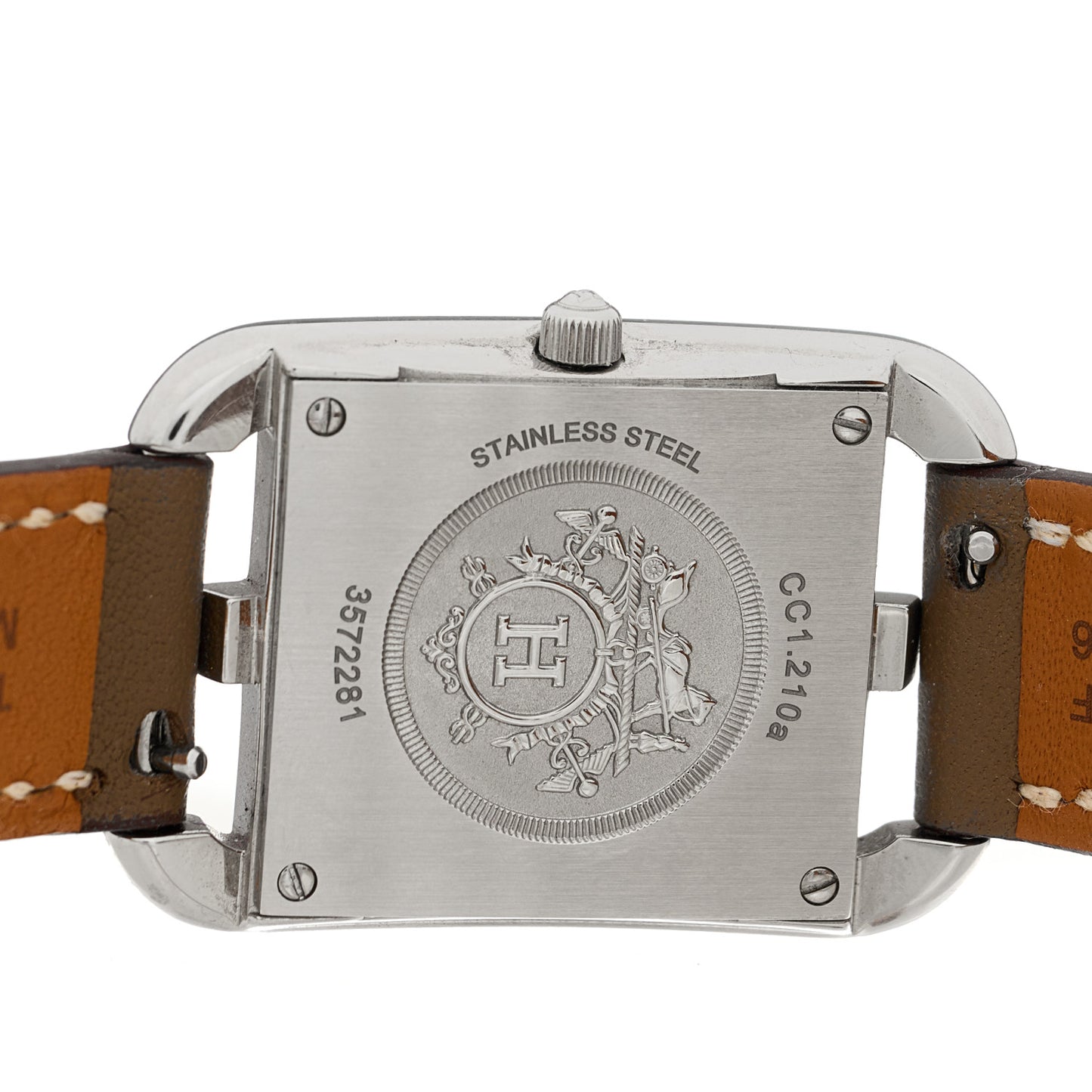 Stainless Steel Swift 23mm Cape Cod Double Tour Quartz Watch Etoupe