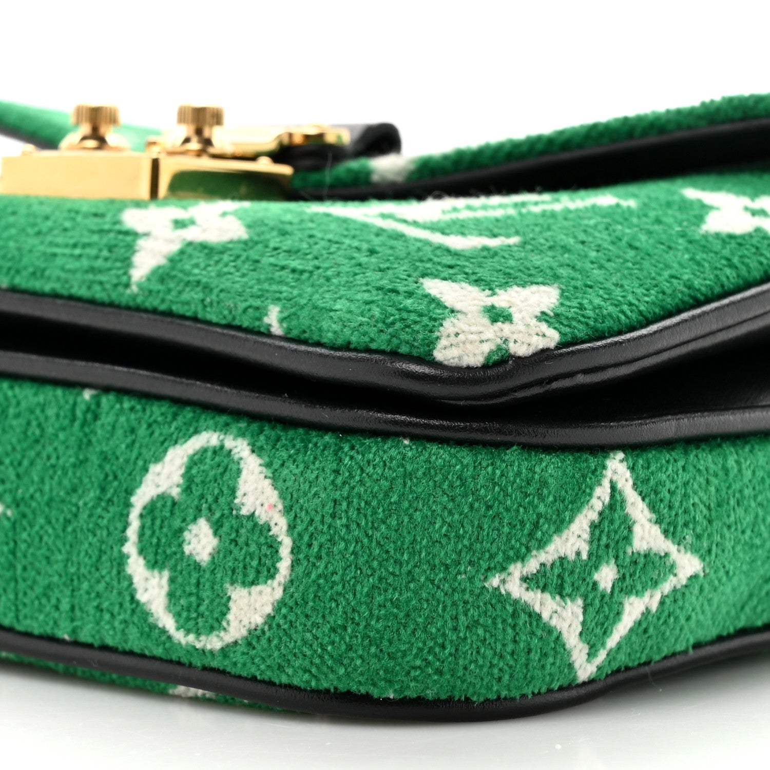 Louis Vuitton Monogram Jacquard Velvet Micro Metis Green 8 of 10