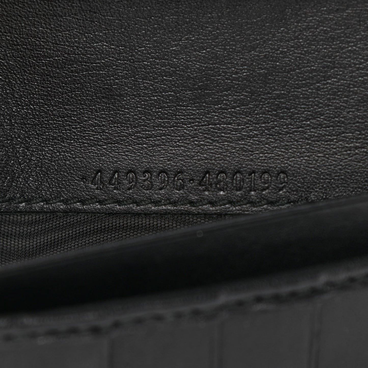 Soft Microguccissima Continental Wallet Black