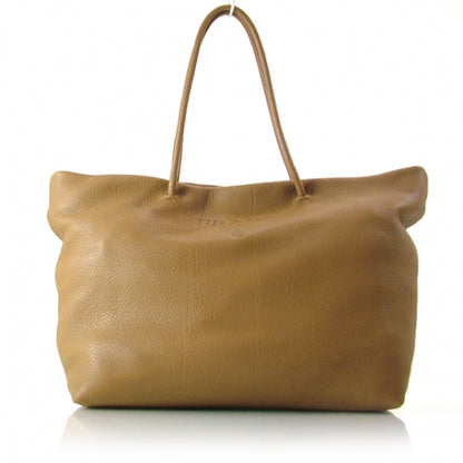 Prada Cervo Deerskin Shopper Tote Cammello 1 of 12