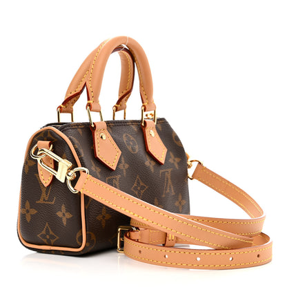 Louis Vuitton Monogram Nano Speedy Bandouliere 3 of 10