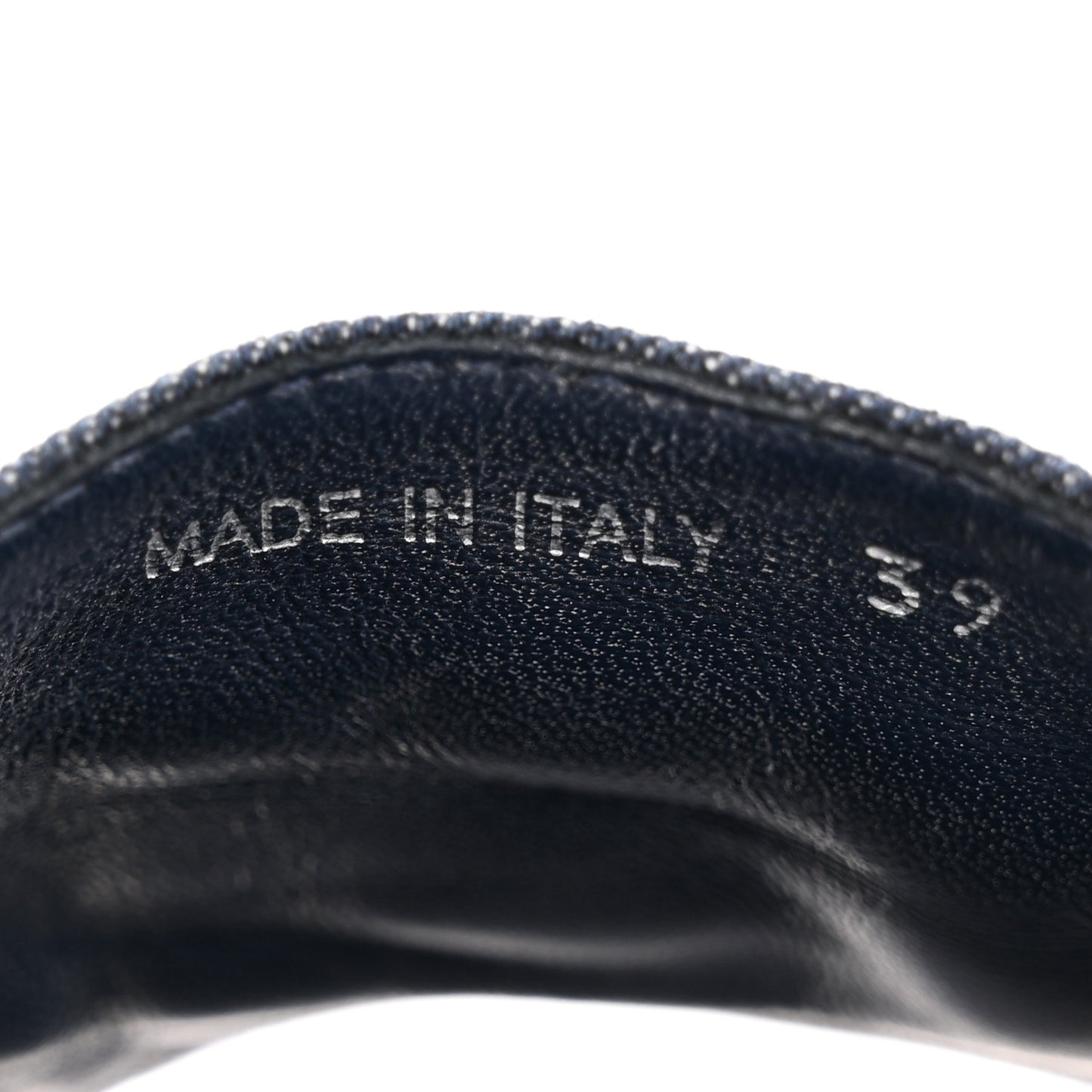 Denim Logo Espadrilles Sandals 39 Blue