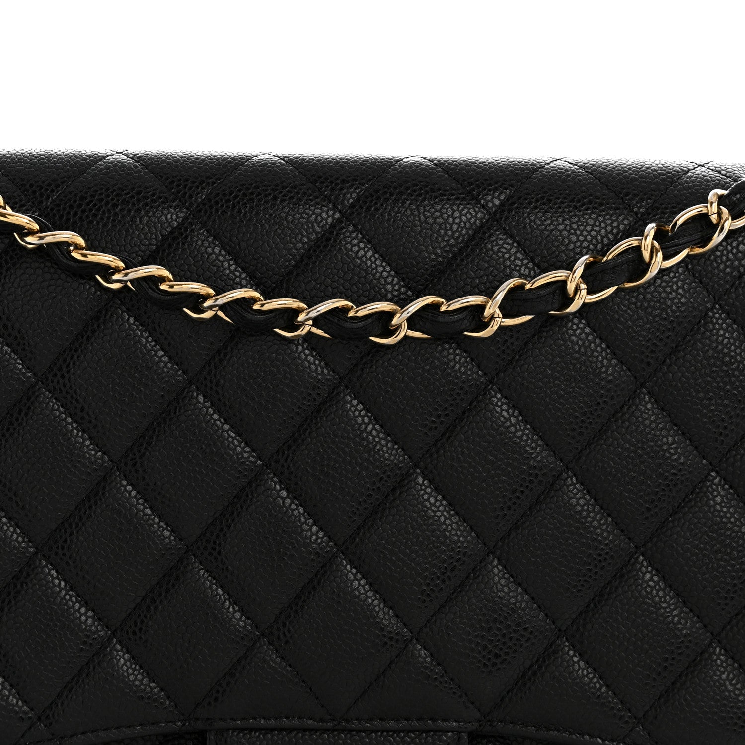 Chanel Caviar Maxi Single Flap Black 8 of 14
