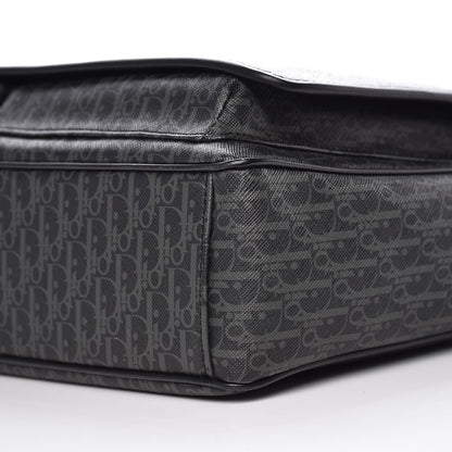 Christian Dior HOMME Monogram Coated Canvas Messenger Grise 9 of 9