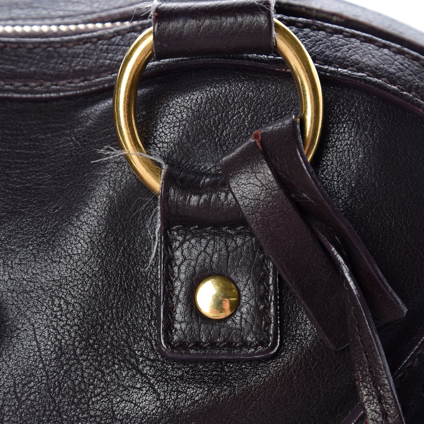 Calfskin Medium Muse Dark Brown