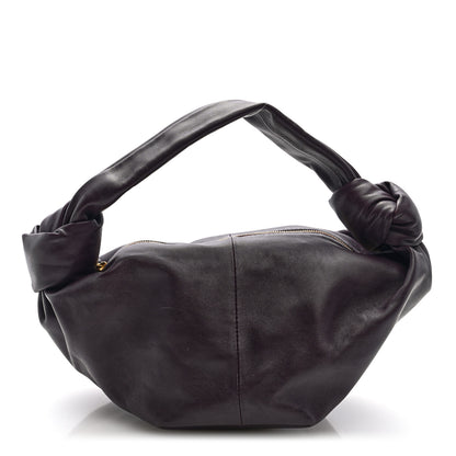 Bottega Veneta Calfskin Mini Double Knot Hobo Barolo 1 of 10