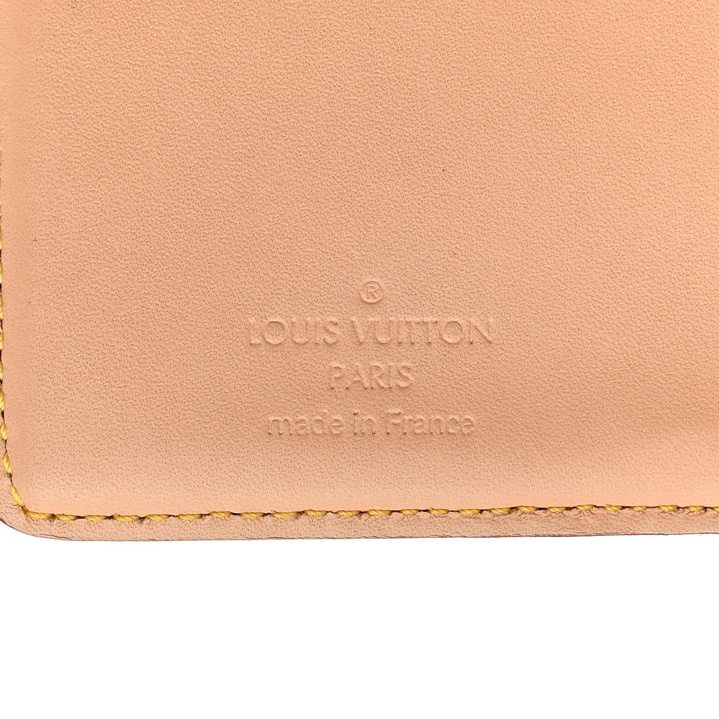 Monogram Multicolor French Purse Wallet White