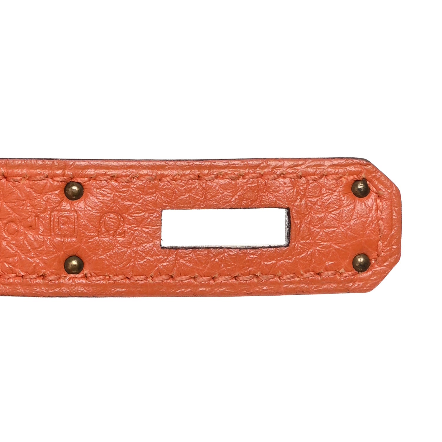 Hermes Togo BIRKIN 30 Orange 7 of 11