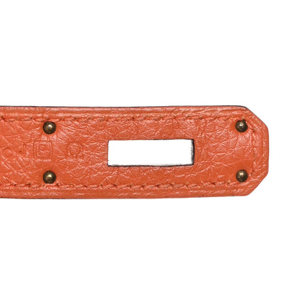 Hermes Togo BIRKIN 30 Orange 7 of 11