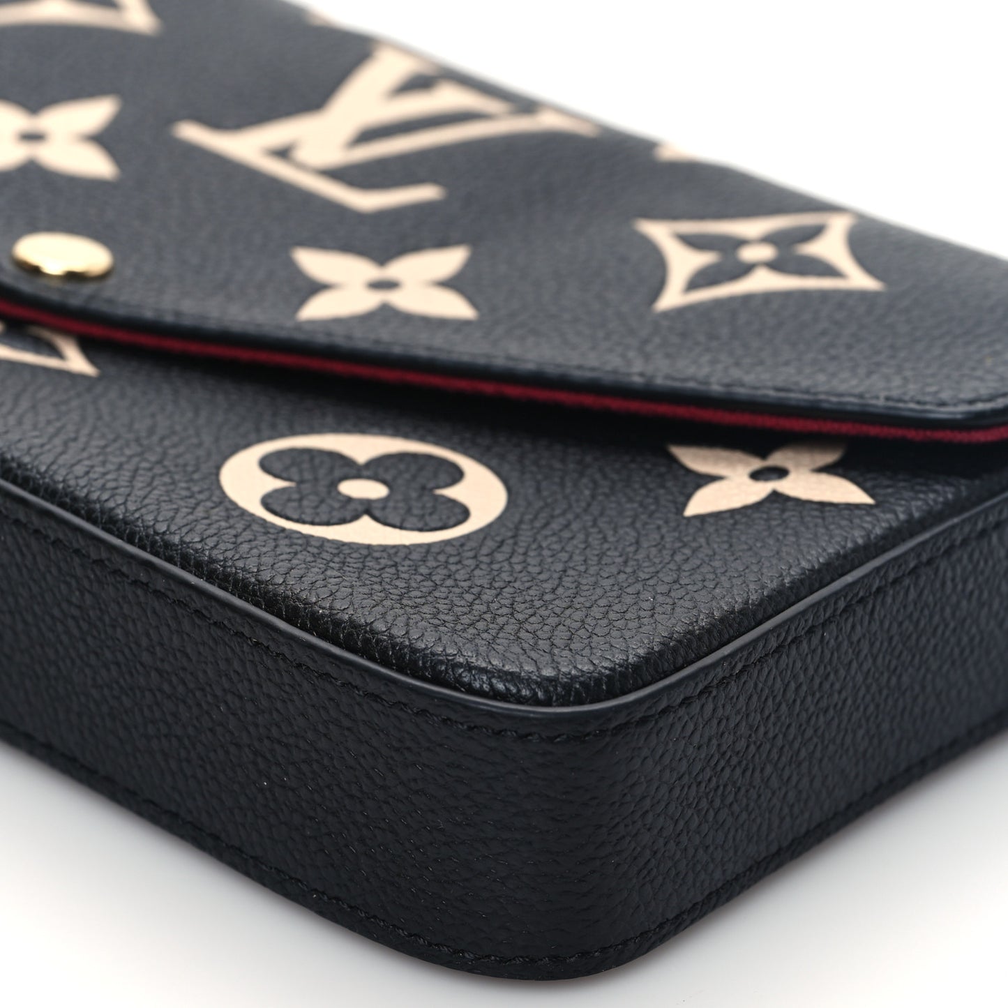 Empreinte Monogram Giant Felicie Pochette Black Beige