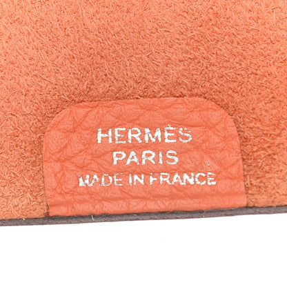 Hermes Togo Ulysse Mini Notebook Orange 6 of 7