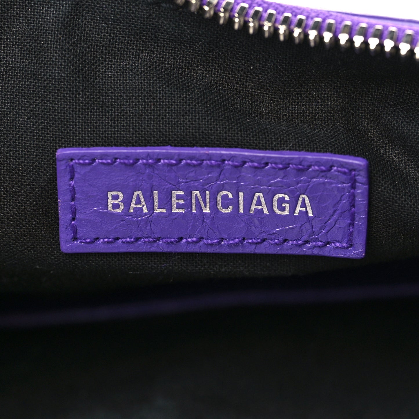 Agneau Arena Le Cagole Shoulder Bag XS Purple