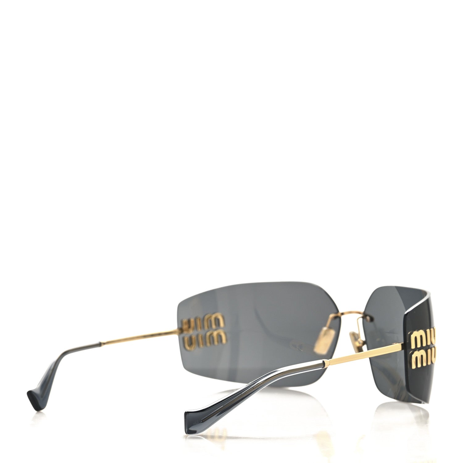 Miu Miu Metal Runway Sunglasses SMU54Y Slate Grey 4 of 7
