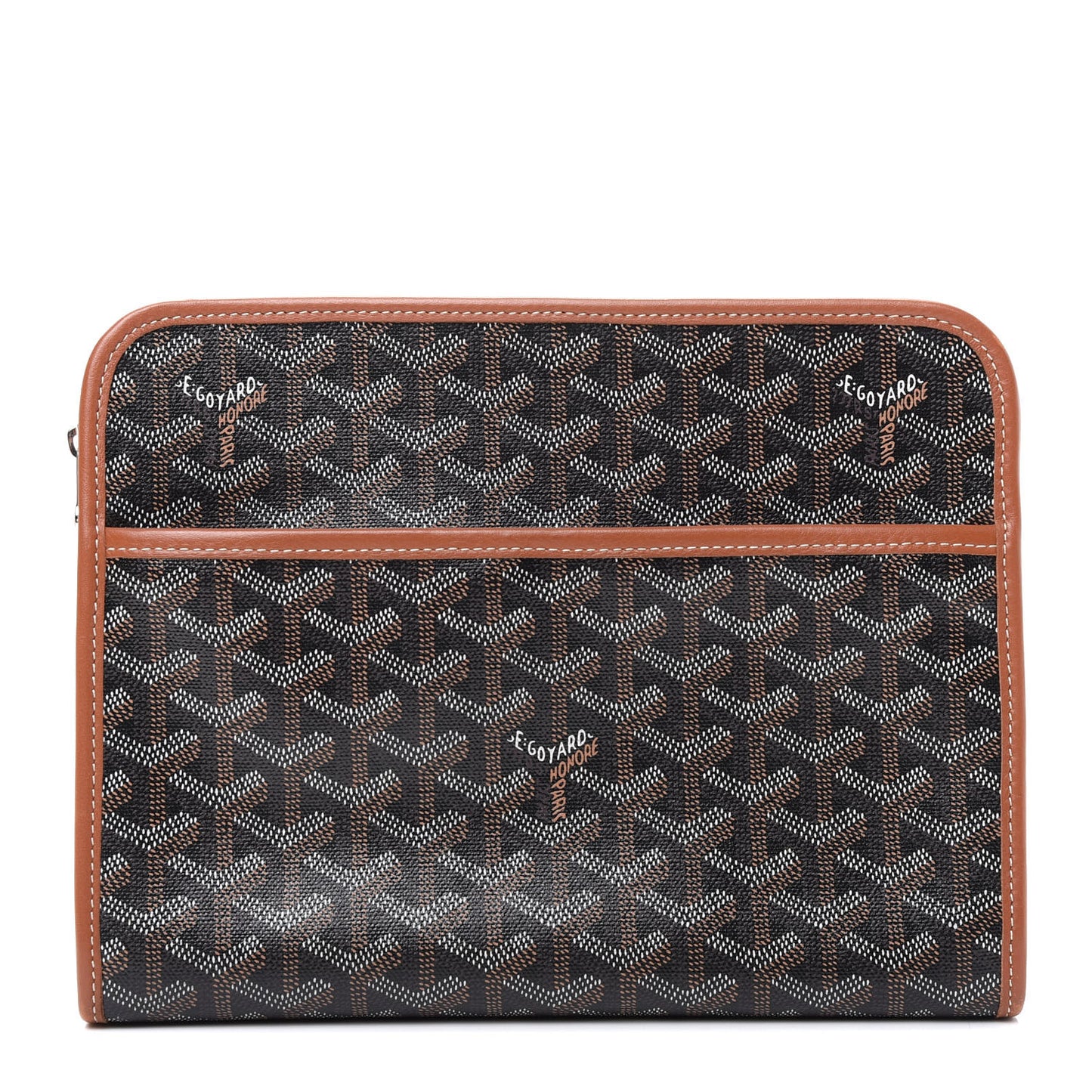 Goyardine Jouvence MM Toiletry Pouch Black Gold