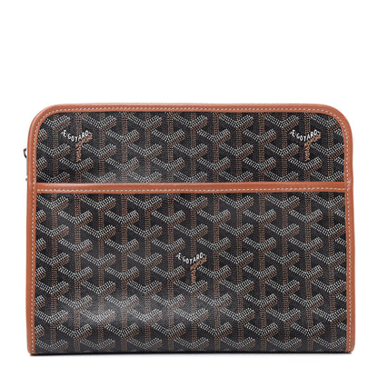 Goyard Goyardine Jouvence MM Toiletry Pouch Black Gold 1 of 6
