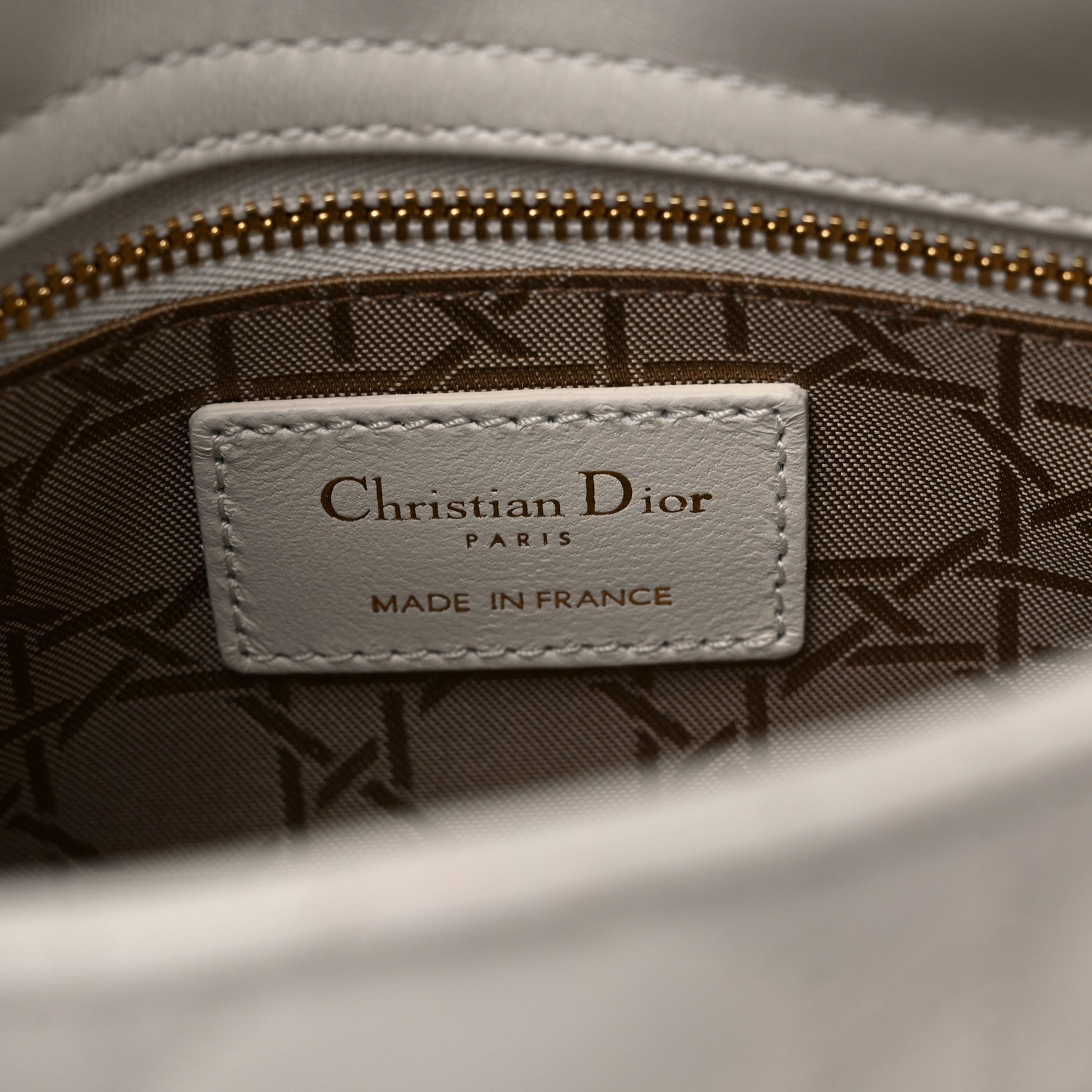 Christian Dior Lambskin Cannage Mini Lady Dior White 6 of 10