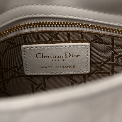 Christian Dior Lambskin Cannage Mini Lady Dior White 6 of 10