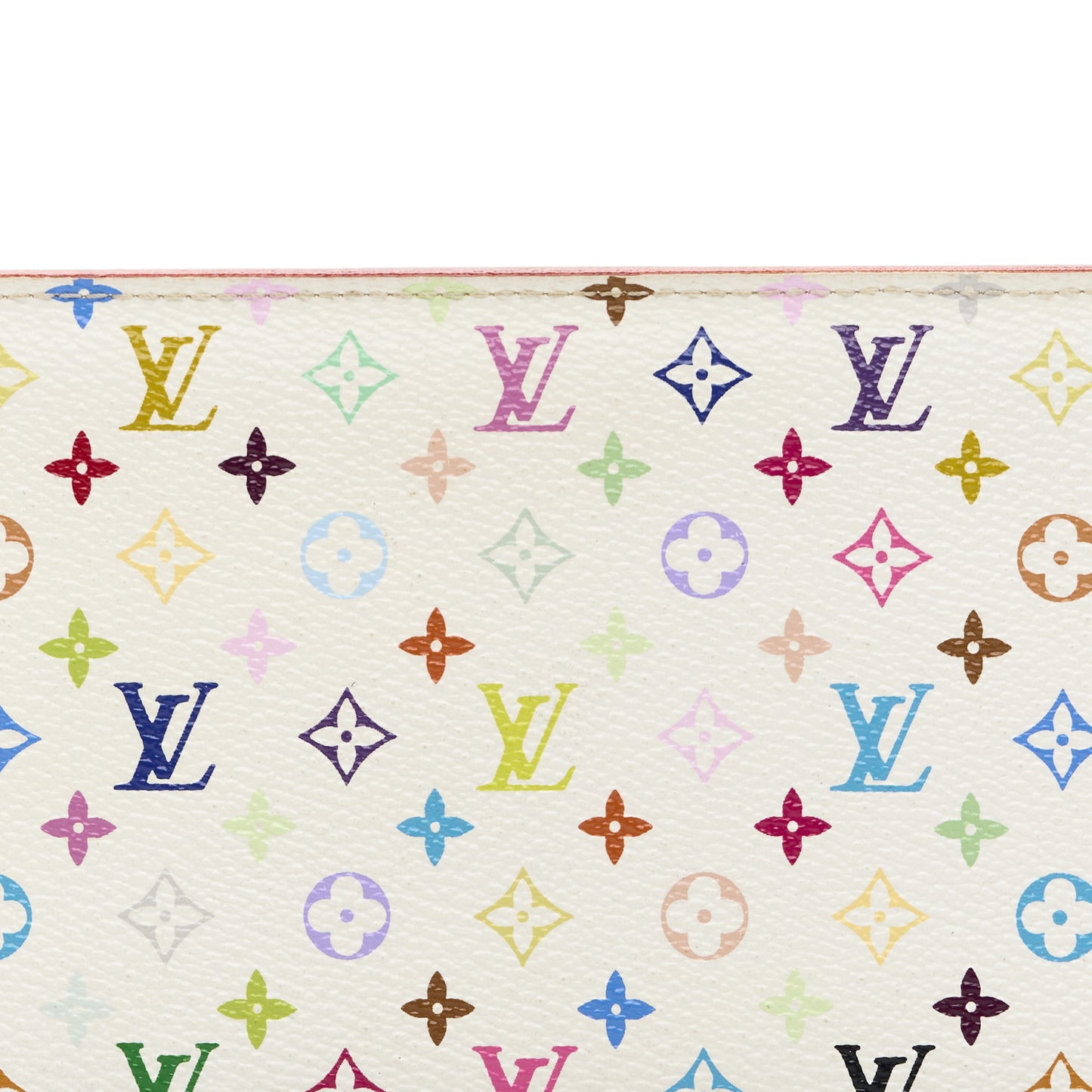 Monogram Multicolor Insolite Wallet White Litchi