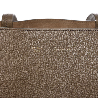 Celine Soft Grained Calfskin Small Belt Cabas Phantom Taupe 6 of 7