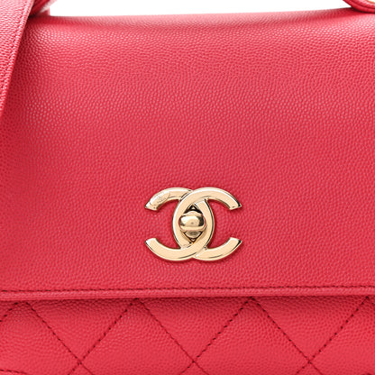 Chanel Caviar Quilted Small Business Affinity Flap Red 8 of 14