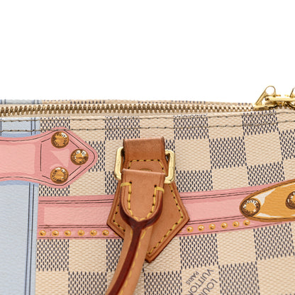 Louis Vuitton Damier Azur Summer Trunks Speedy Bandouliere 30 20 of 24