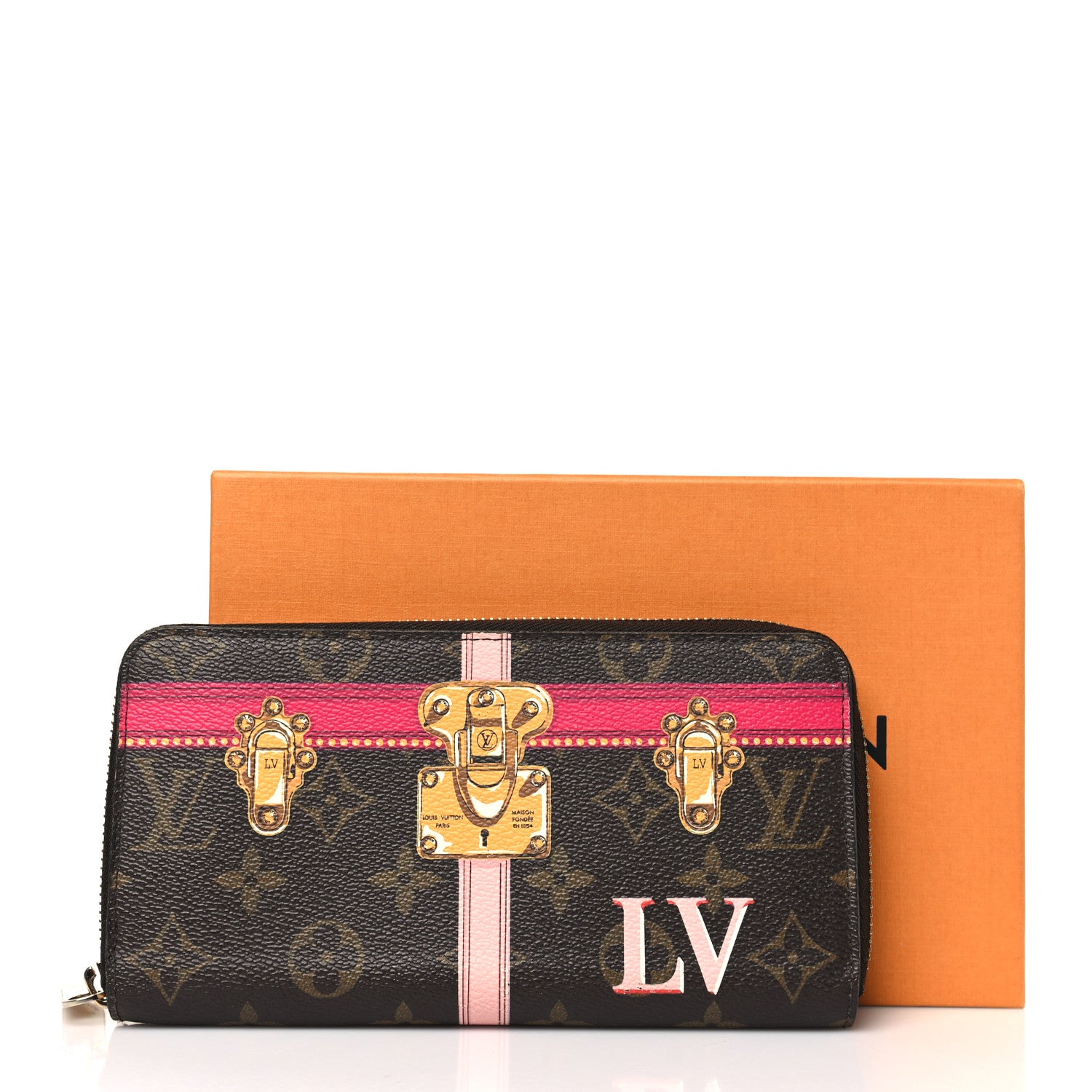 Louis Vuitton Monogram Summer Trunks Zippy Wallet 8 of 8
