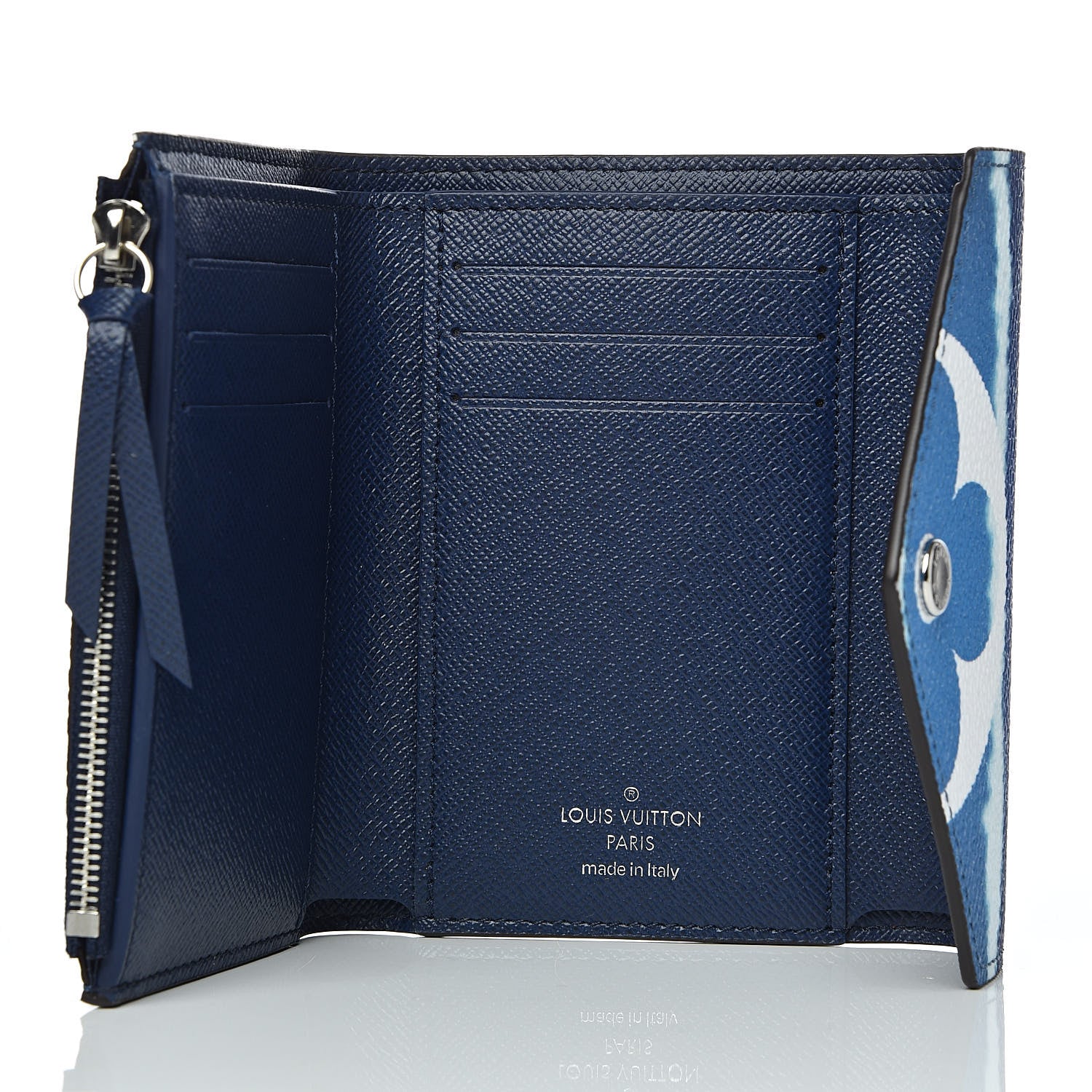 Louis Vuitton Monogram Escale Victorine Wallet Blue 5 of 7