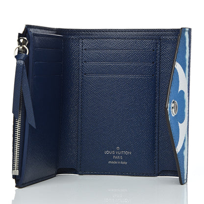 Louis Vuitton Monogram Escale Victorine Wallet Blue 5 of 7