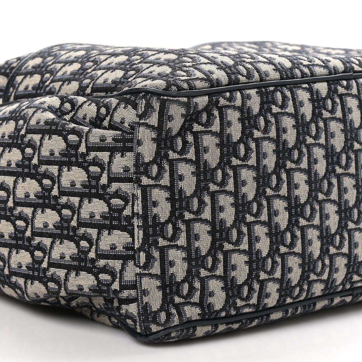 Oblique Baby Changing Bag Beige Black