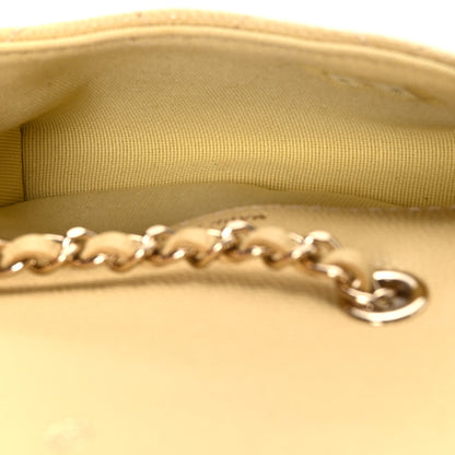 Chanel Caviar Quilted Mini Chain Belt Bag Light Yellow 5 of 12
