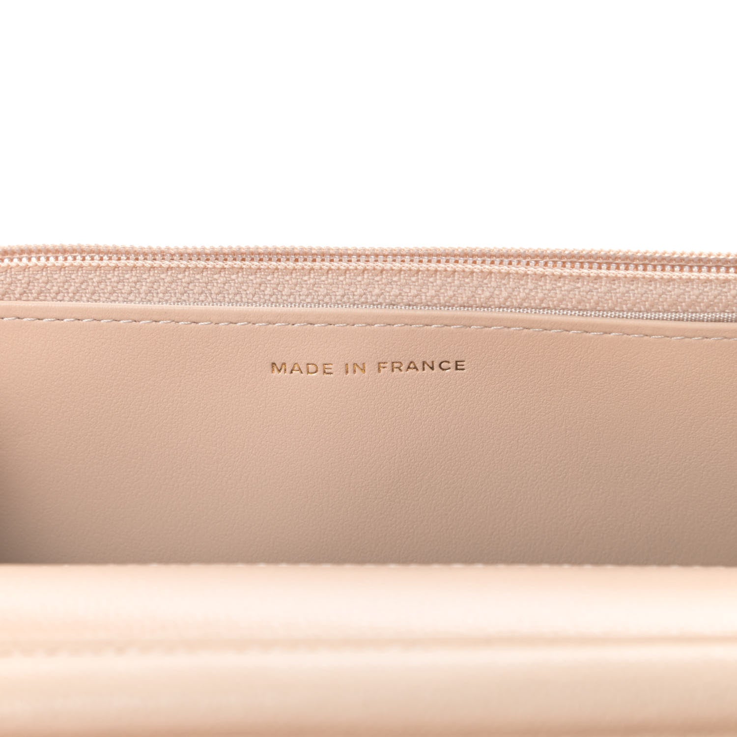 Chanel Caviar Quilted Coco Candy Wallet On Chain WOC Beige 7 of 12