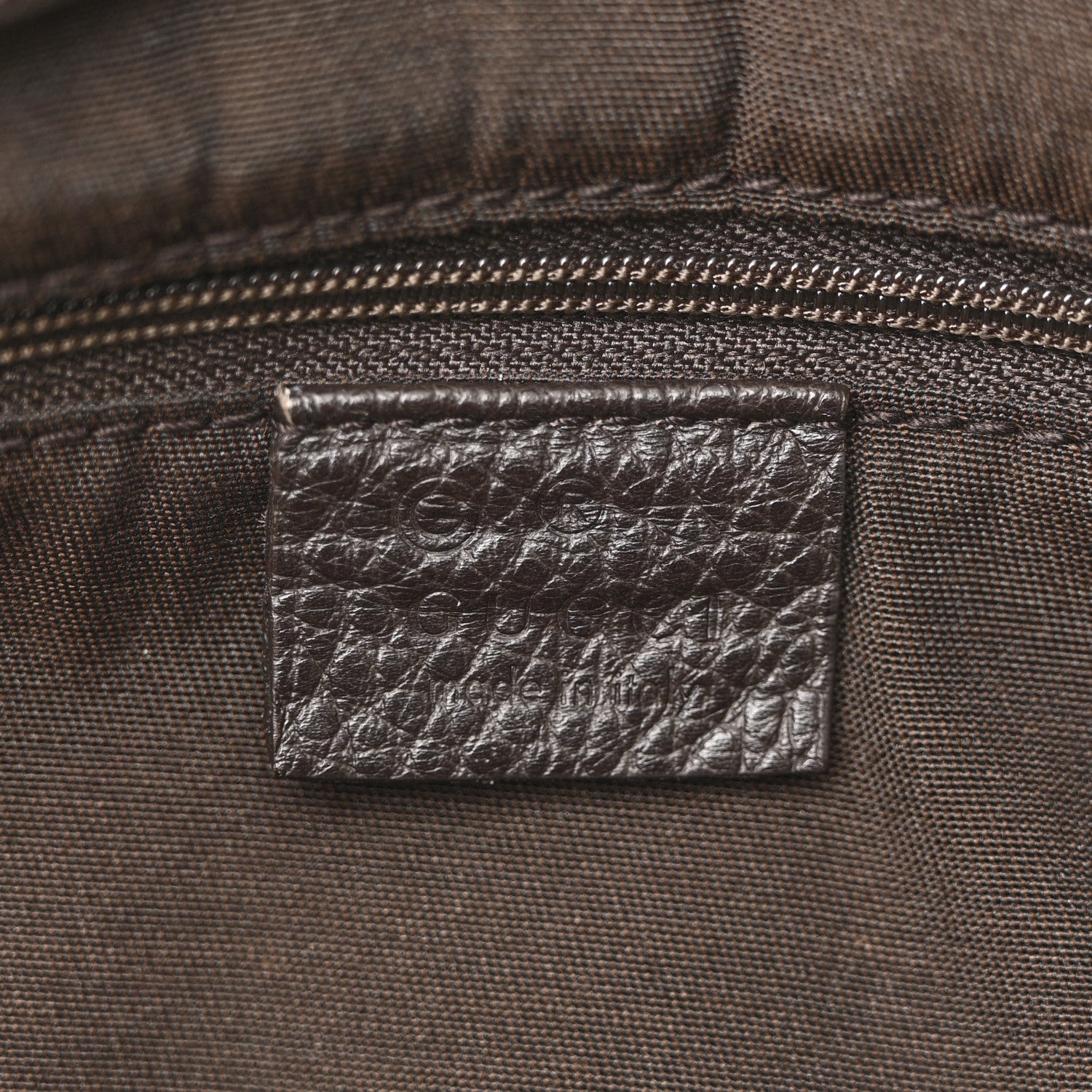 Gucci Crystal Monogram D Ring Tote Dark Brown 6 of 15