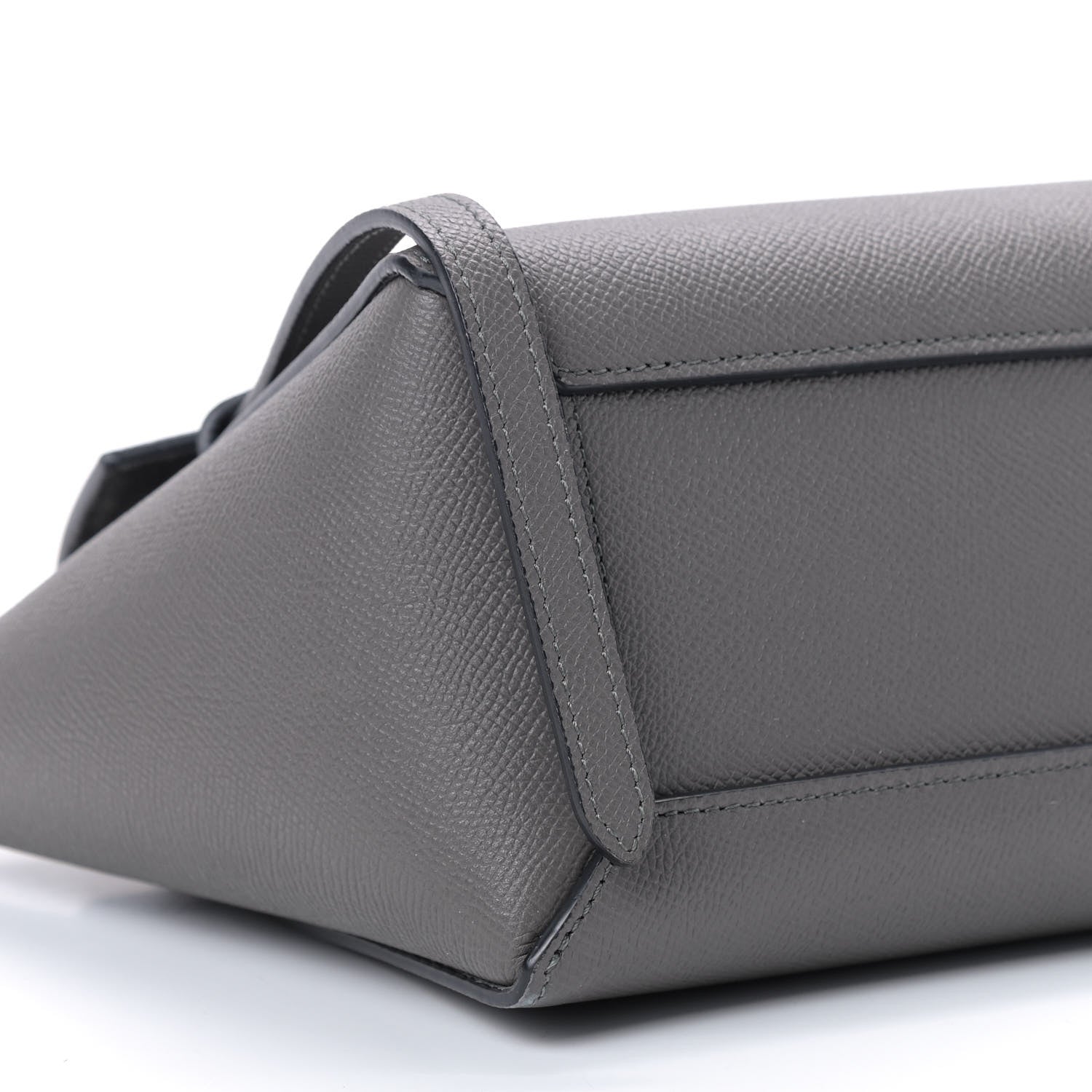 Celine Grained Calfskin Nano Belt Bag Grey 5 of 9