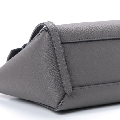 Celine Grained Calfskin Nano Belt Bag Grey 5 of 9