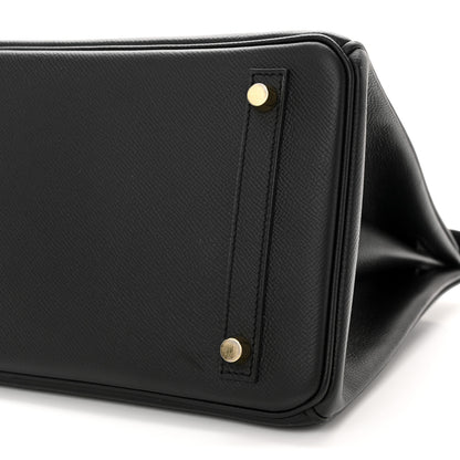 Hermes Epsom Birkin 30 Black 10 of 11