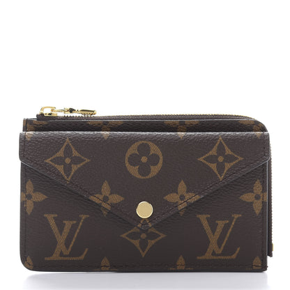 Louis Vuitton Monogram Recto Verso Card Holder Black 3 of 10