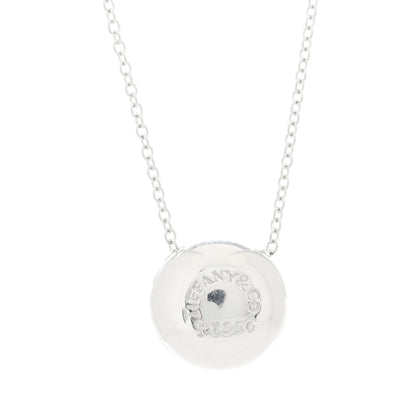 Tiffany Platinum Diamond Etoile Ball Pendant Necklace 5 of 6