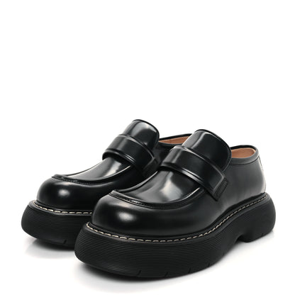 Bottega Veneta Brushed Calfskin Swell Loafers 41 Black 3 of 9