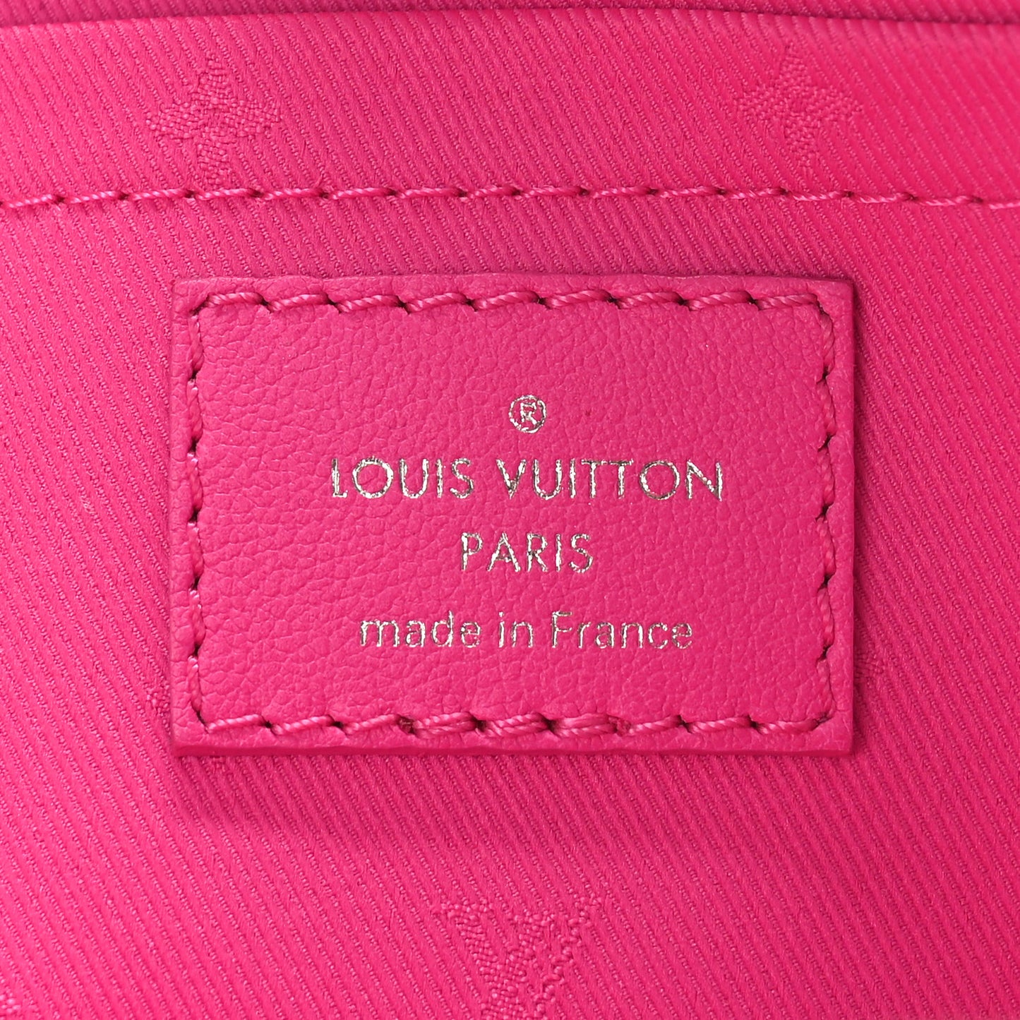 Calfskin Bubblegram Alma BB Rose Miami