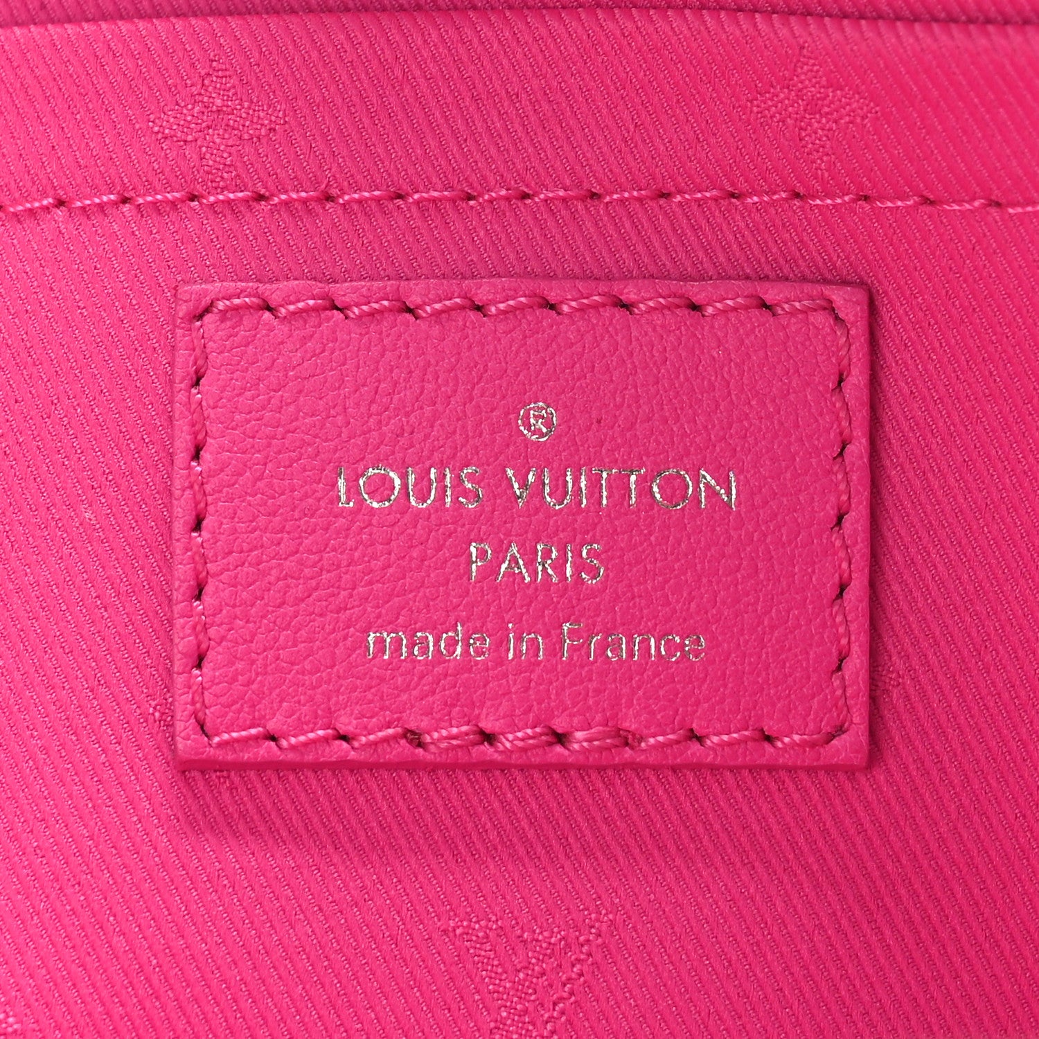 Louis Vuitton Calfskin Bubblegram Alma BB Rose Miami 6 of 9